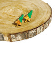 Christmas wood studs - trees - two sizes