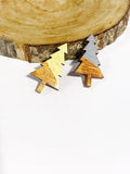 Christmas wood studs - trees - two sizes