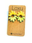 Mixed colour flowers - Yellow and lime