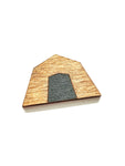 Wood camping series - Tent - magnets