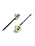 Gold-silver sparkle dgaf hair clips