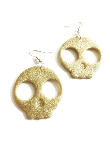Gold-silver sparkle - new skulls