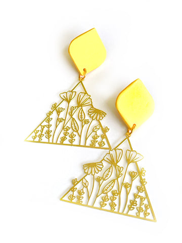 Yellow leaf - with brass foliage