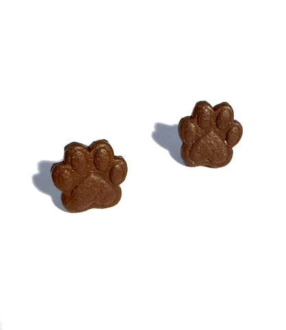 Brown texture - paws studs