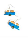 Wood camping - trailer - two sizes - different colours