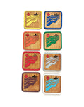 Swimming badge magnets