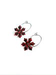 Buffalo plaid - small snowflakes