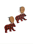 Buffalo plaid - bears