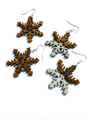 Wood - Snowflakes A