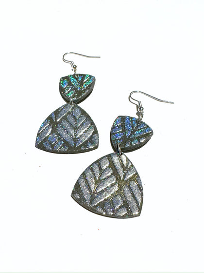 Sparkles - pattern grey - hourglass