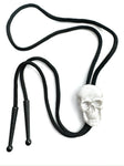 Pearl skull bolo tie - test version