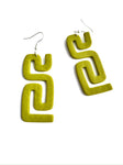 Texture olive - squiggles