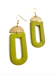 Texture olive - large windows