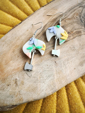 Floral - with axe