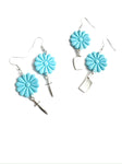Pastel flowers - blue - various