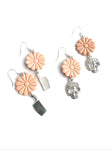 Pastel flowers - peach - various