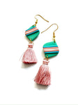 Retro trans stripes - with tassles