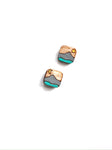 Wood - lil square studs