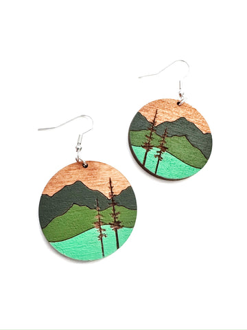Wood mountains - greens