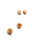 Tiny danish cookie studs
