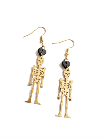 Hearts with skeletons