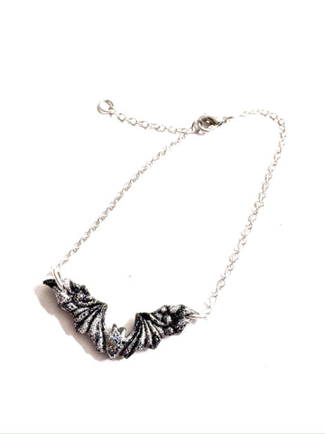 Sparkle bat bracelet