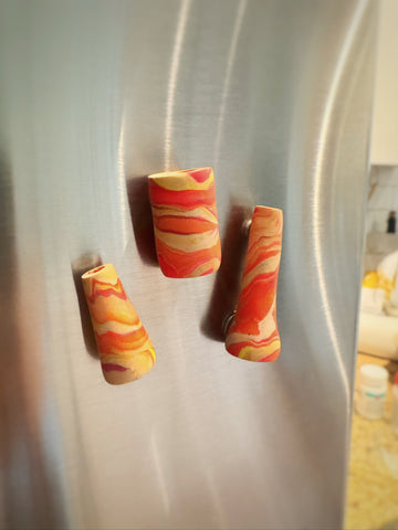 Mini fridge vases - various