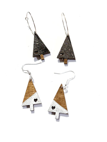 Wood - tree with heart