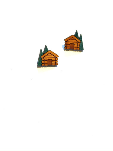 Wood studs - cabins