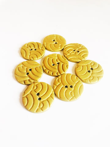 Gold buttons - several styles