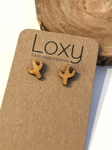 Wood collection - cactus studs